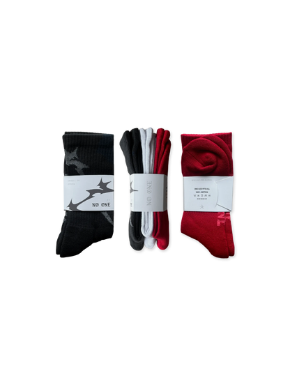 STAR SOCKS - MULTI (3PK)