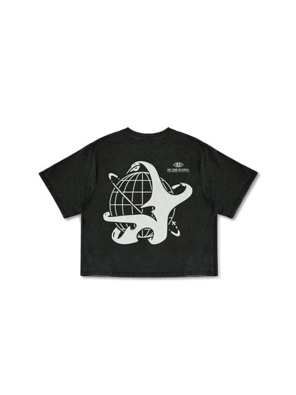 GLOBESTAR TEE - BLACK